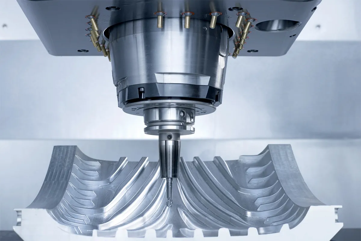 Đầu kẹp máy phay giữ chặt dao cụ và kết nối với trục chính máy CNC