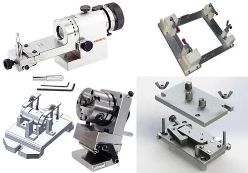 A milling fixture that secures the workpiece for precise machining A milling fixture that secures the workpiece for precise machining